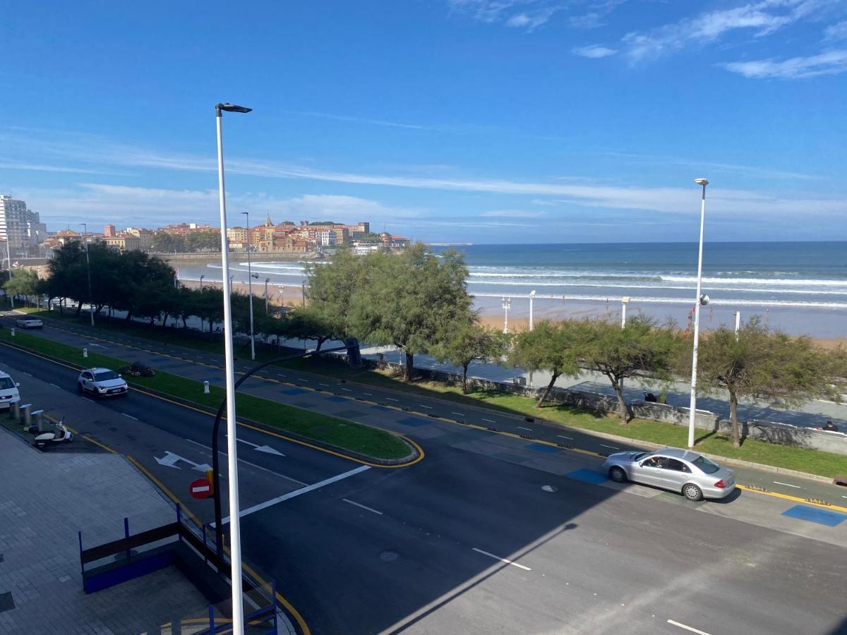 La Siete De San Lorenzo Gijón Esterno foto