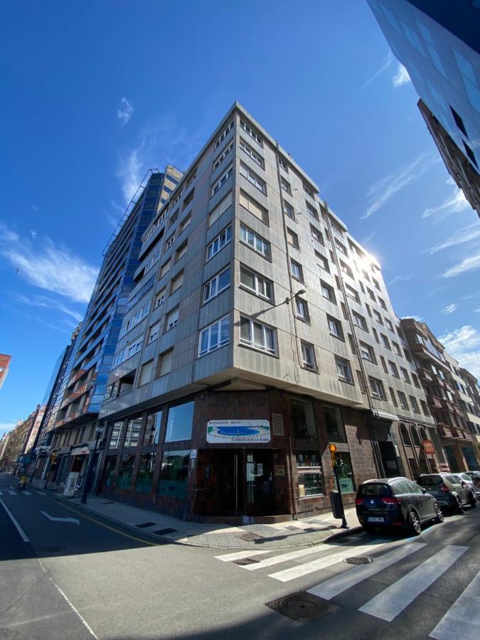 La Siete De San Lorenzo Gijón Esterno foto