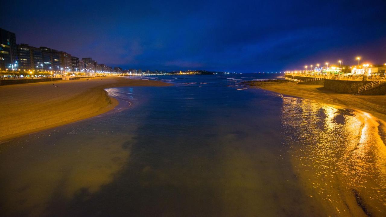 La Siete De San Lorenzo Gijón Esterno foto